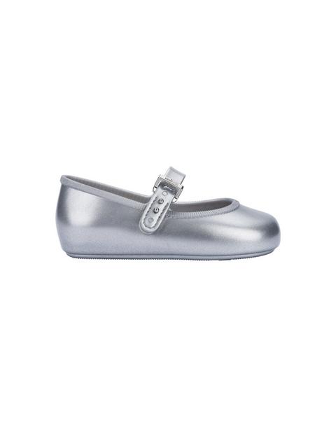 Soft Ballerina Baby in Silver