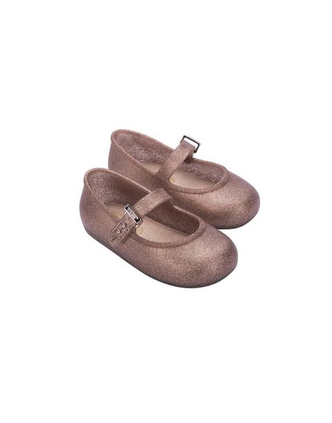 Soft Ballerina Baby in Pink Glitter