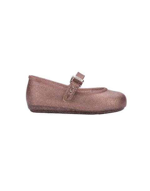 Soft Ballerina Baby in Pink Glitter