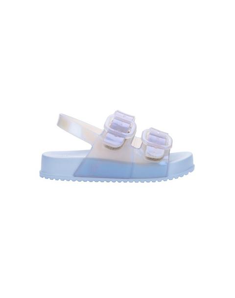 Cozy Sandal Baby in Blue White