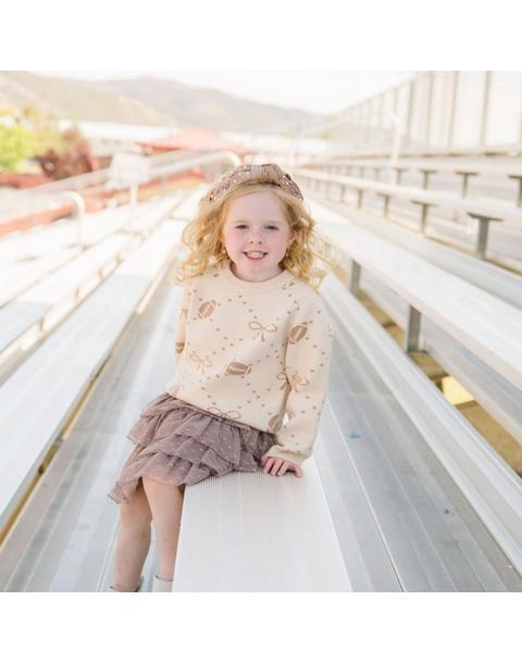 Football Trellis Sweater