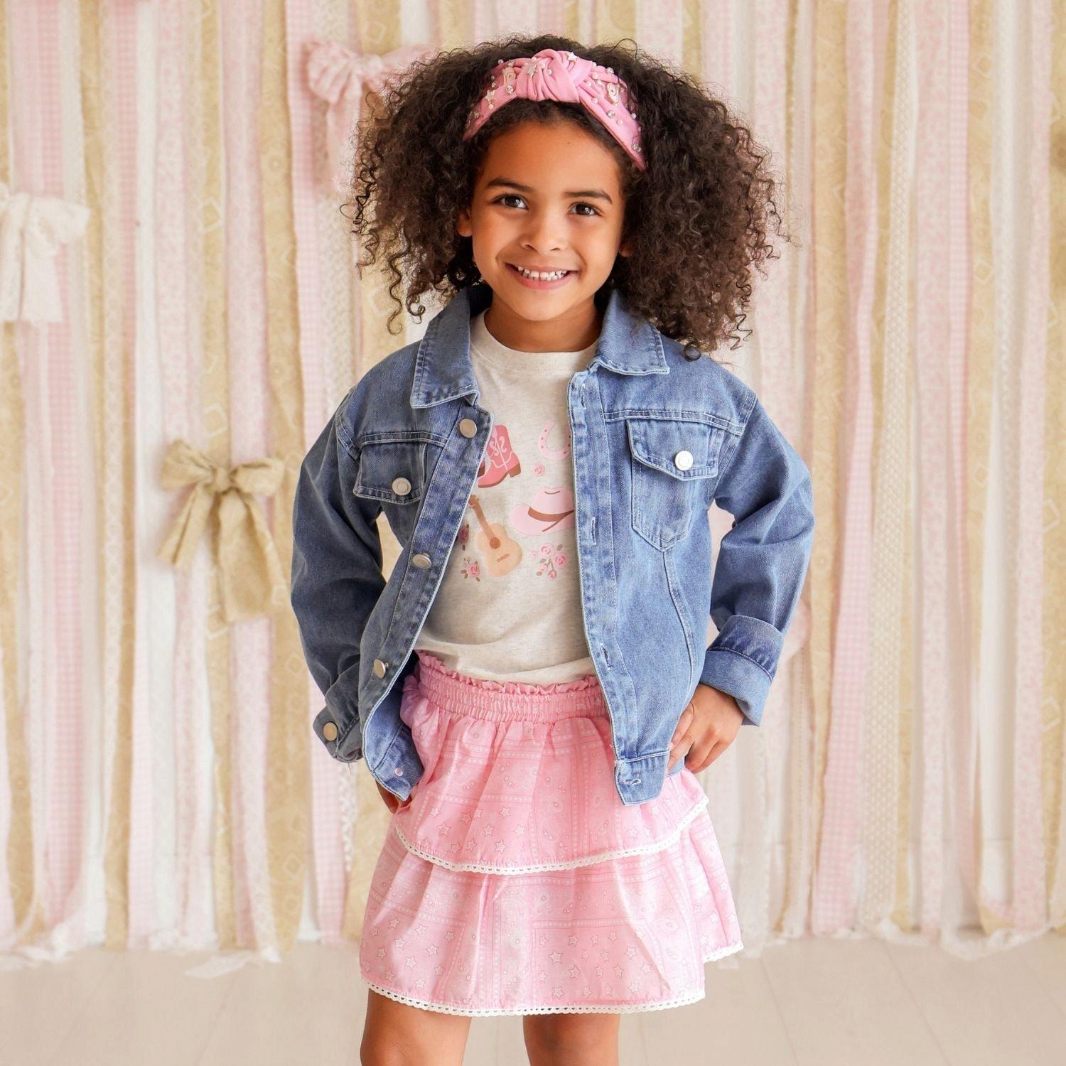 Cowgirl Cutie Patch Western Denim Jacket image number 2