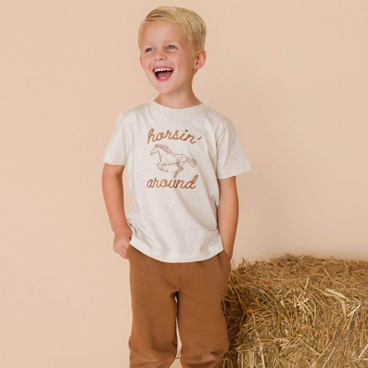 Horsin' Around Western Short Sleeve T-Shirt image number 3
