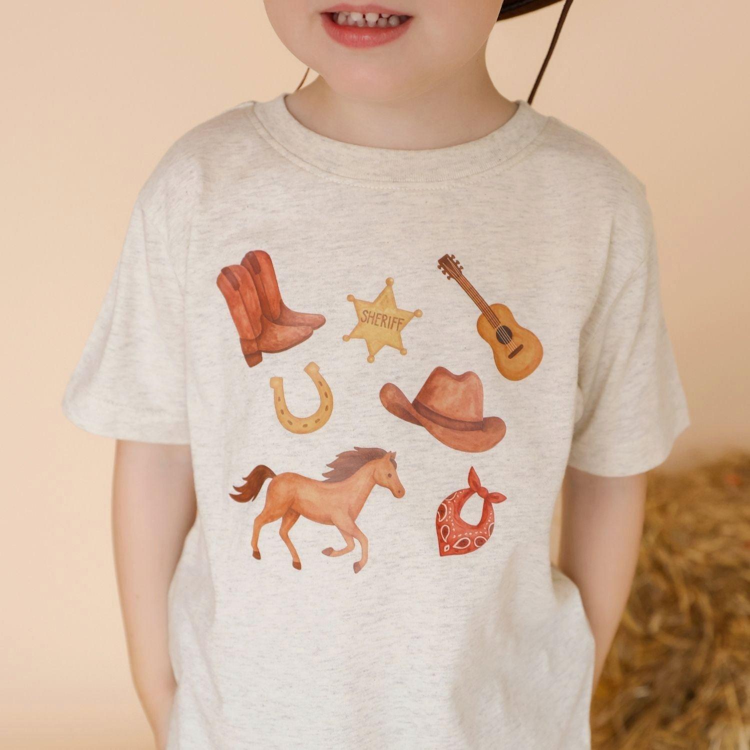 Western Cowboy Short Sleeve T-Shirt image number 2