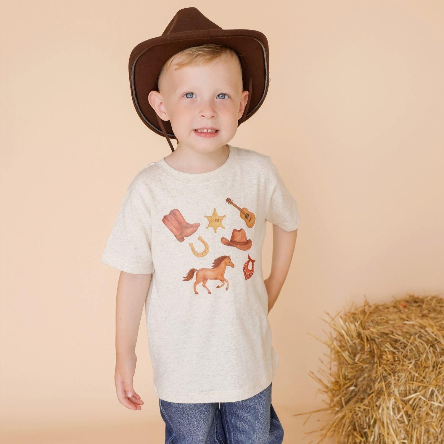 Western Cowboy Short Sleeve T-Shirt image number 3