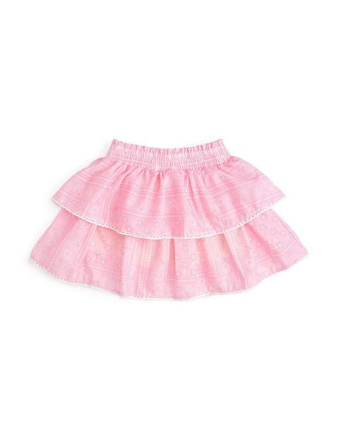 Pink Bandana Western Skort