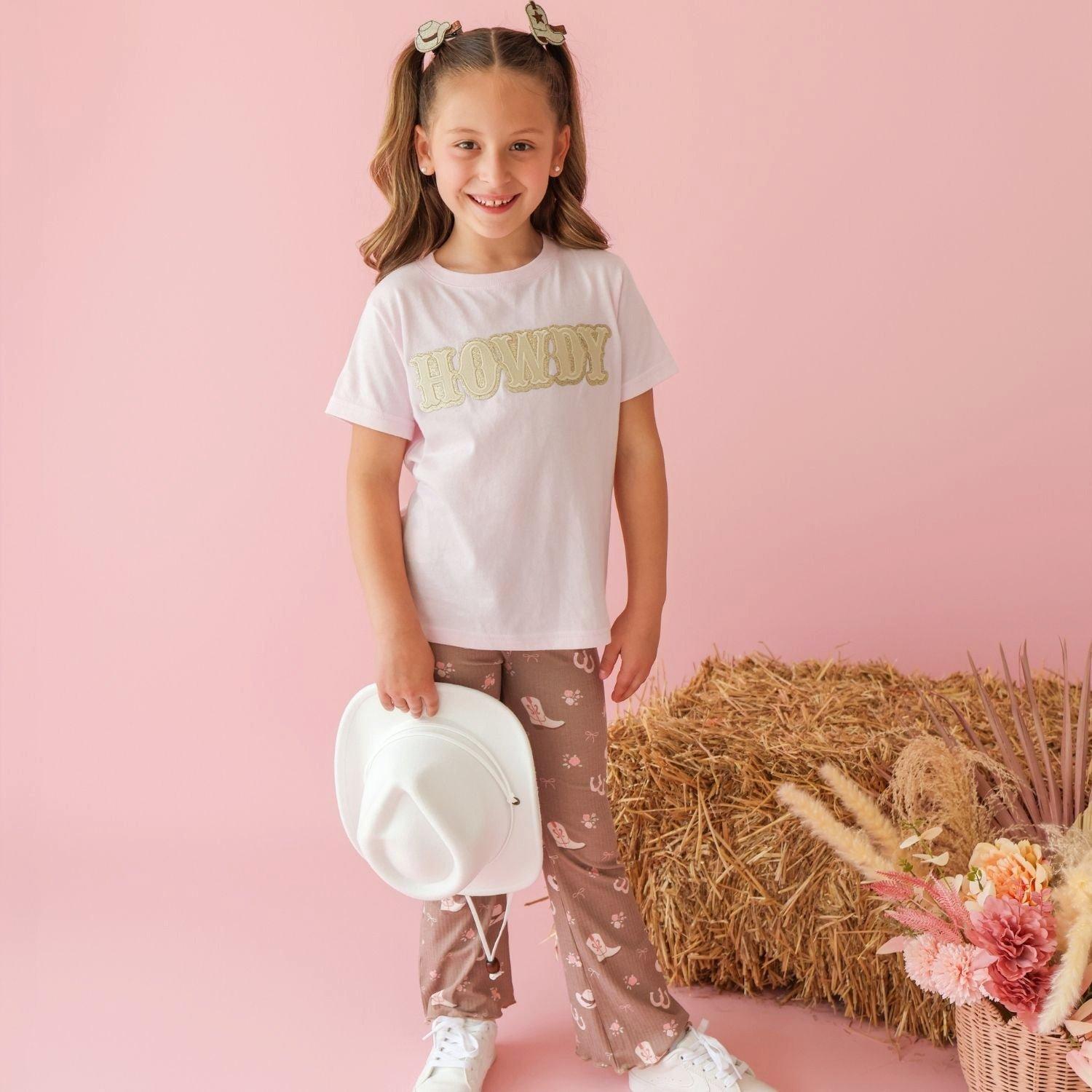 Howdy Patch Western Short Sleeve T-Shirt image number 1