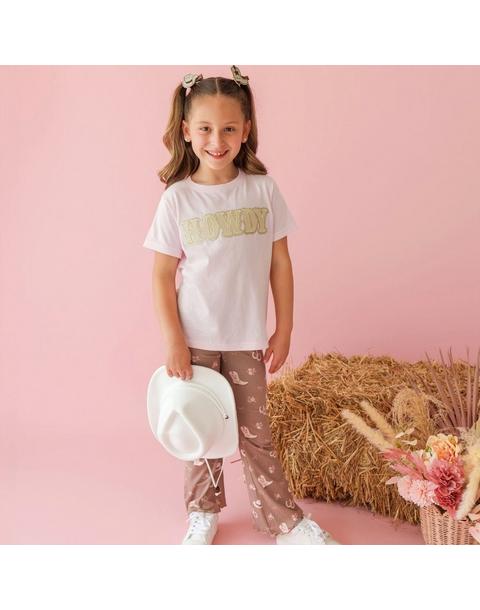 Howdy Patch Western Short Sleeve T-Shirt