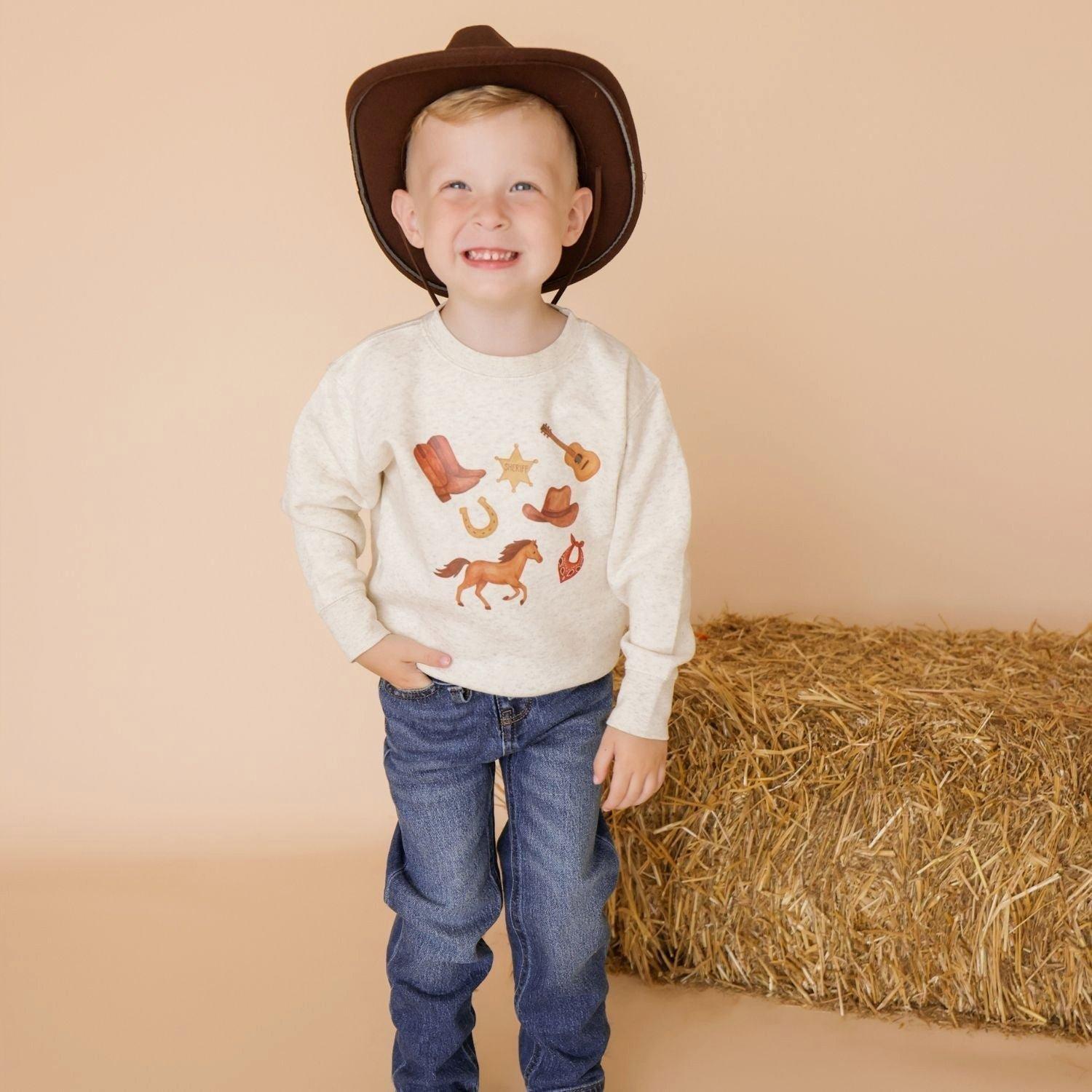 Western Cowboy Sweatshirt image number 1