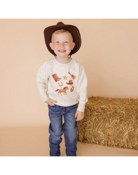 Western Cowboy Sweatshirt