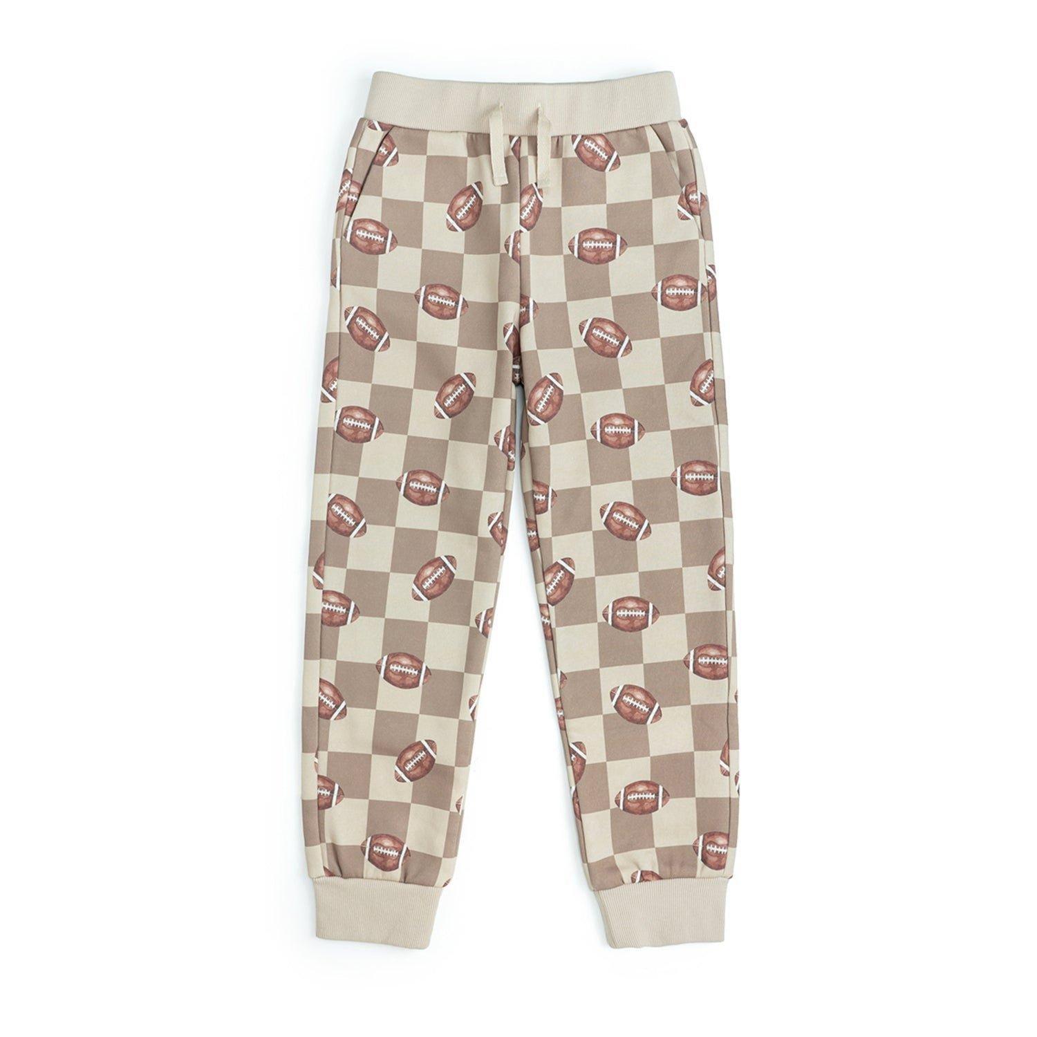 Football Checkered Jogger image number 0