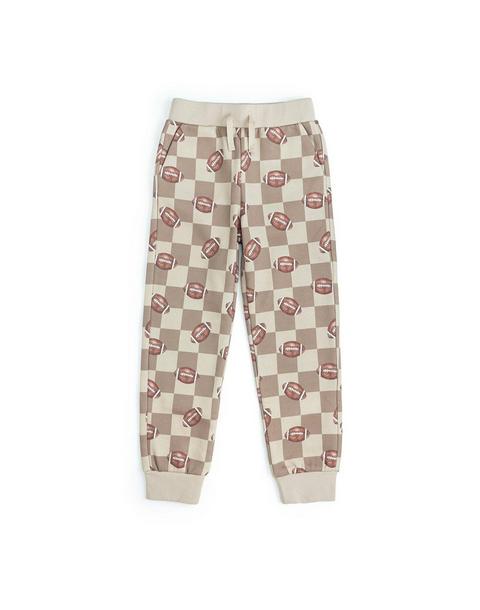 Football Checkered Jogger
