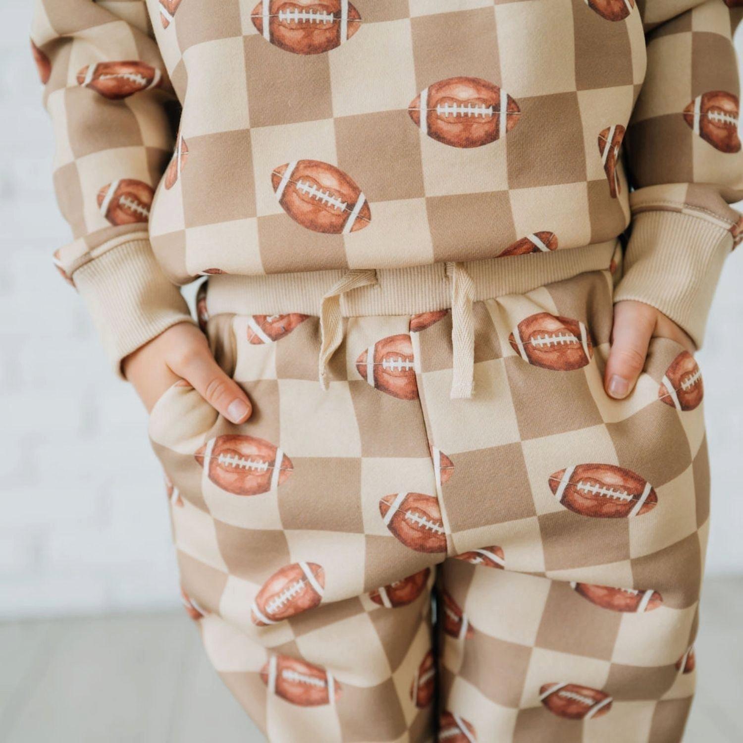 Football Checkered Jogger image number 3