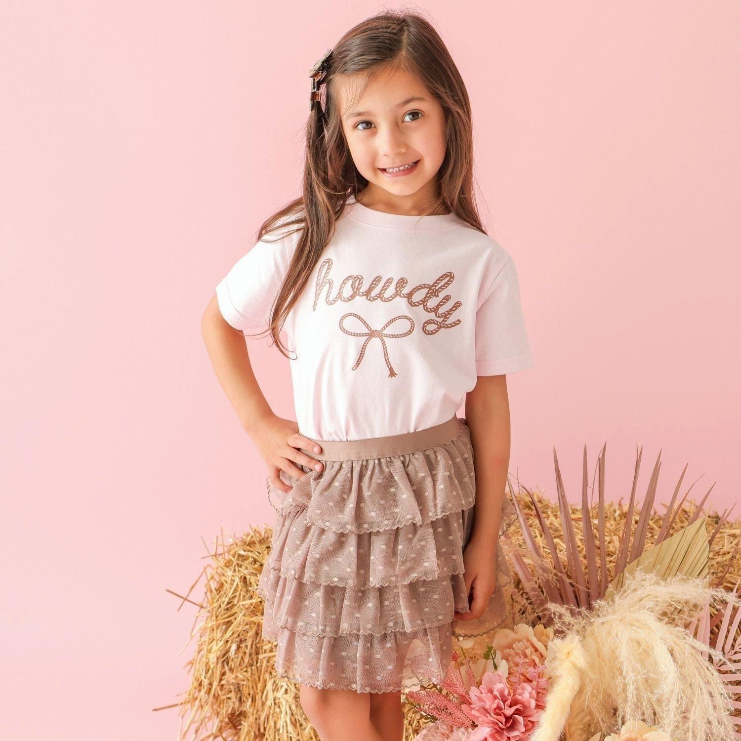 Howdy Darling Western Short Sleeve T-Shirt image number 1