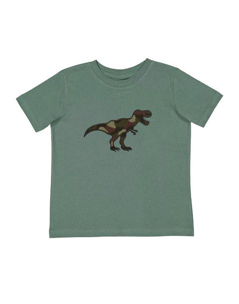 Camo Dino Patch Short Sleeve T-Shirt