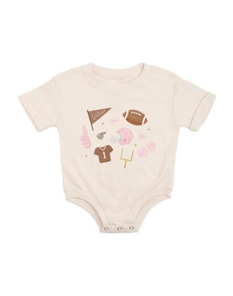 Game Day Icon Short Sleeve Romper
