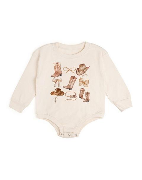 Cowgirl Cutie Western Long Sleeve Romper