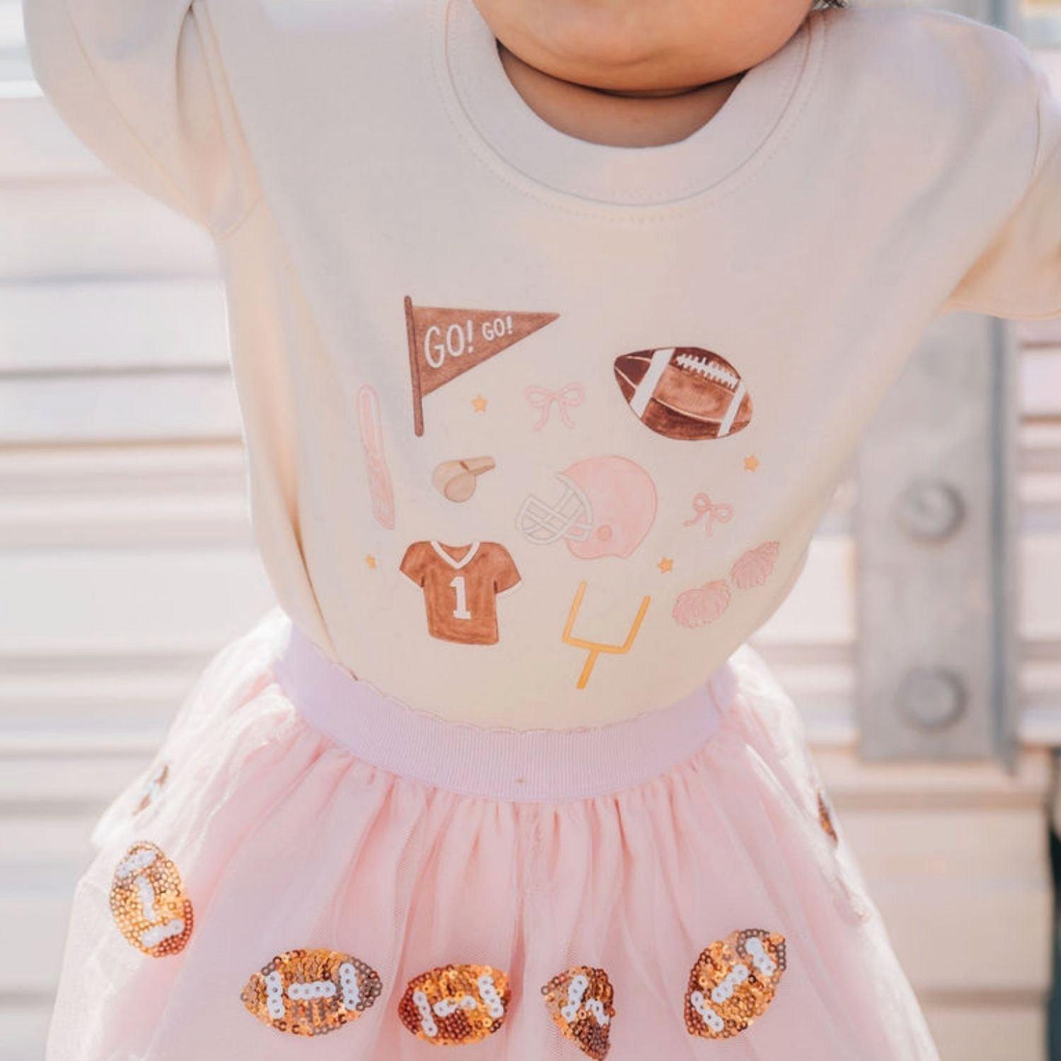 Game Day Icon Long Sleeve Romper image number 2