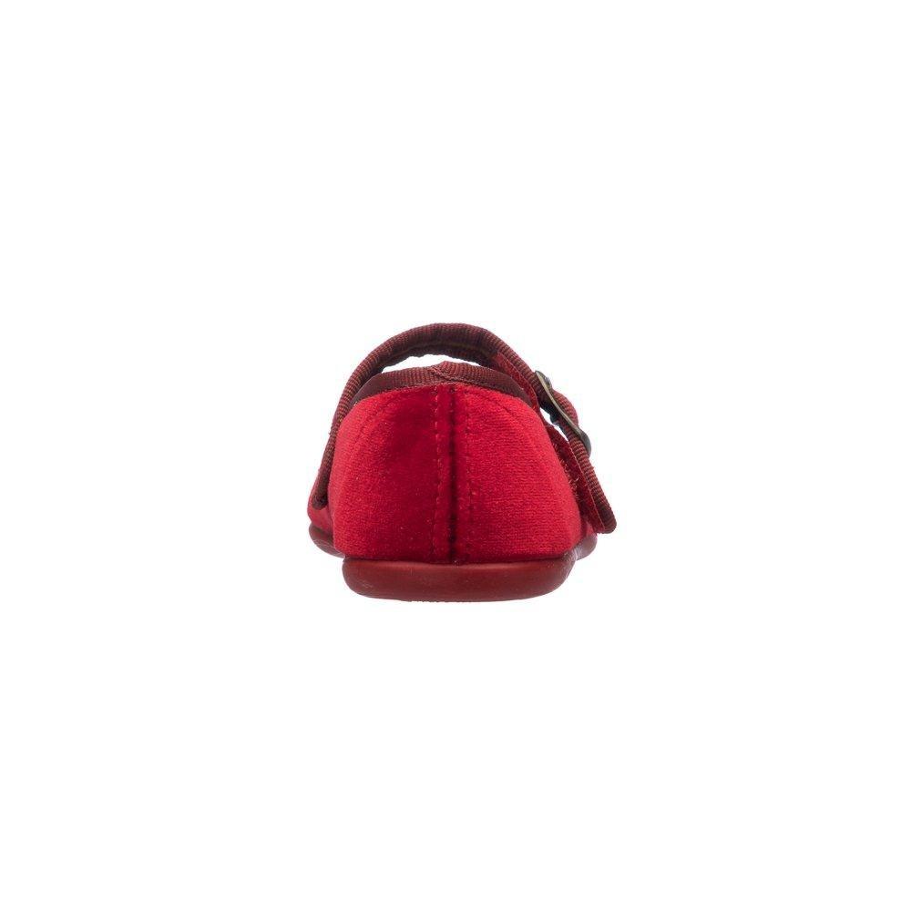 Isa Velvet Mary Jane Red image number 2