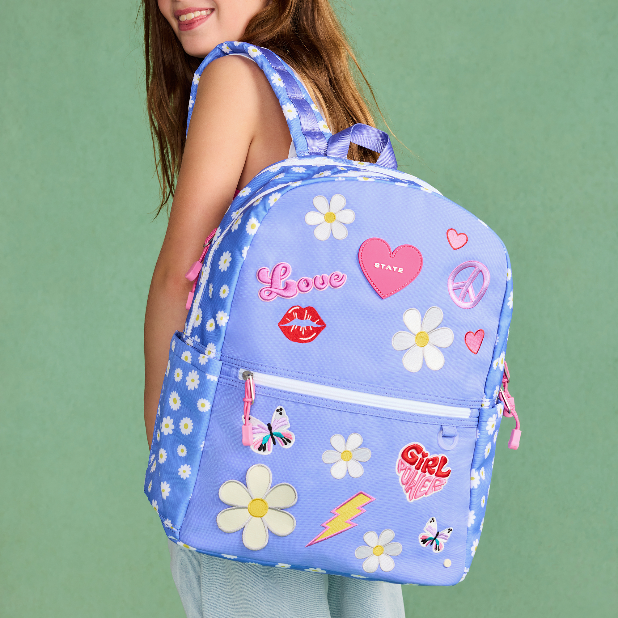 Kane Double Pocket Backpack | Girl Power image number 3