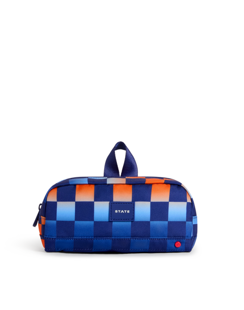 Clinton Pencil Cases | Gradient Checkerboard