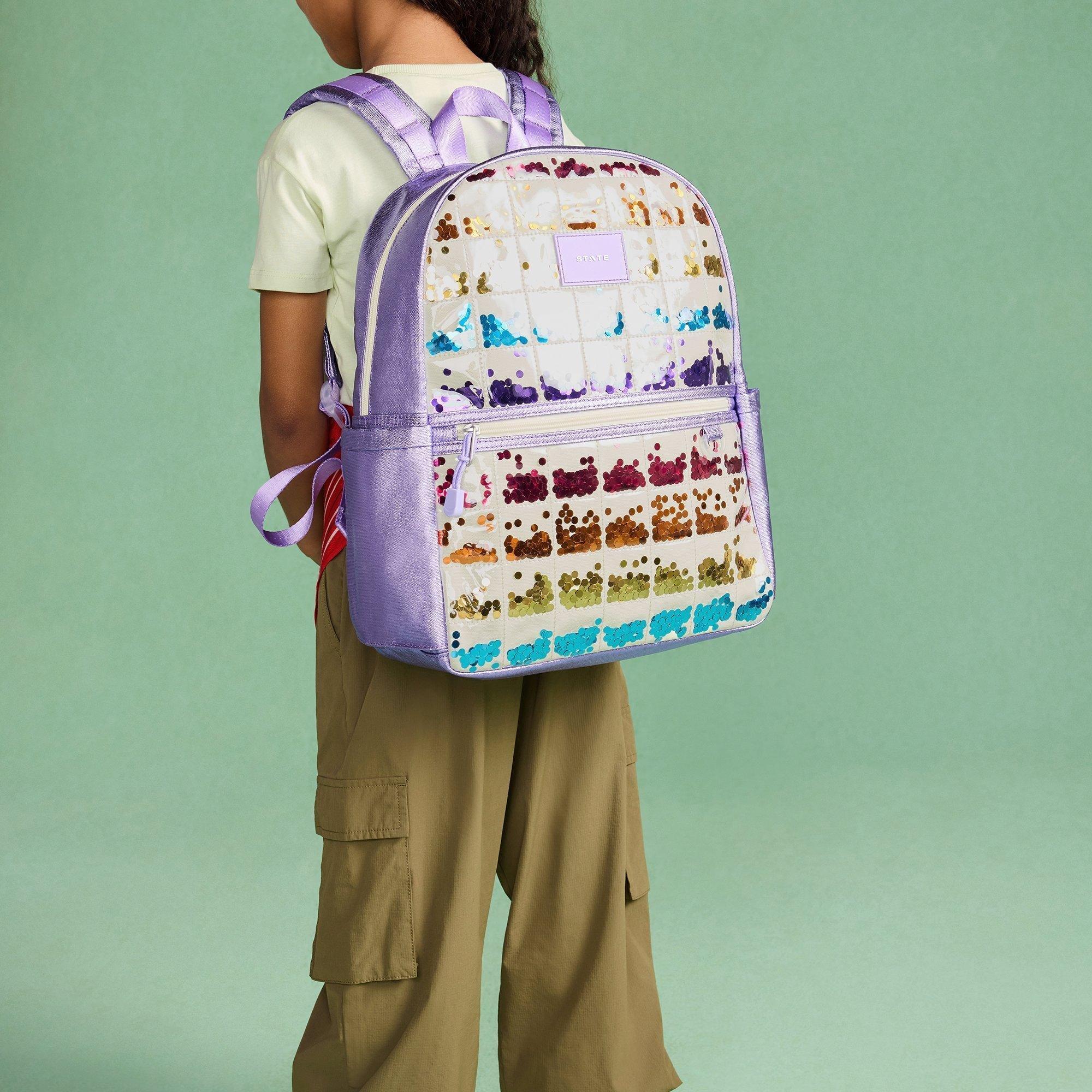 Kane Backpack | Lilac Sequin image number 3