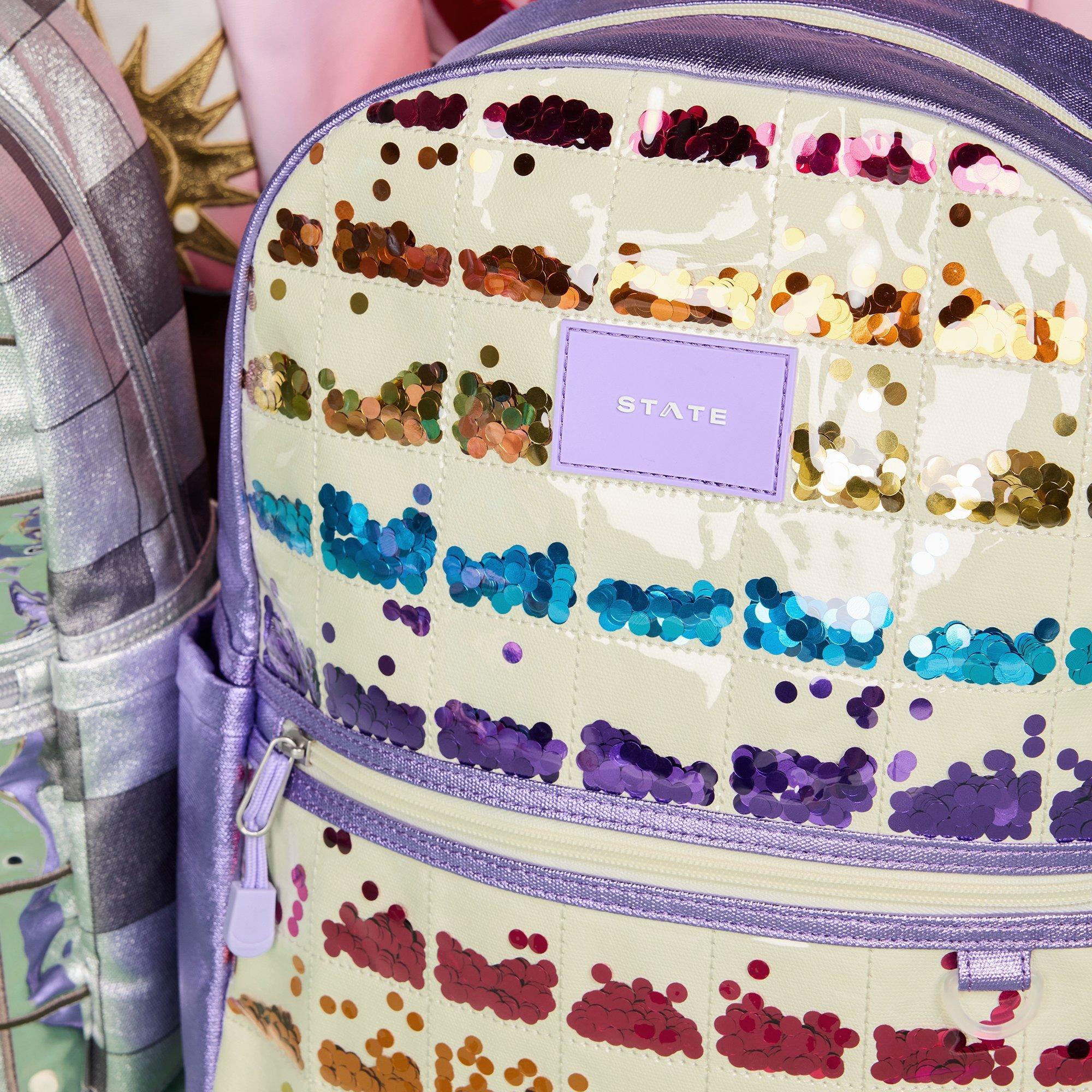Kane Backpack | Lilac Sequin image number 4
