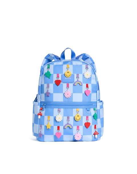 Kane Backpack | Charms Blue Check