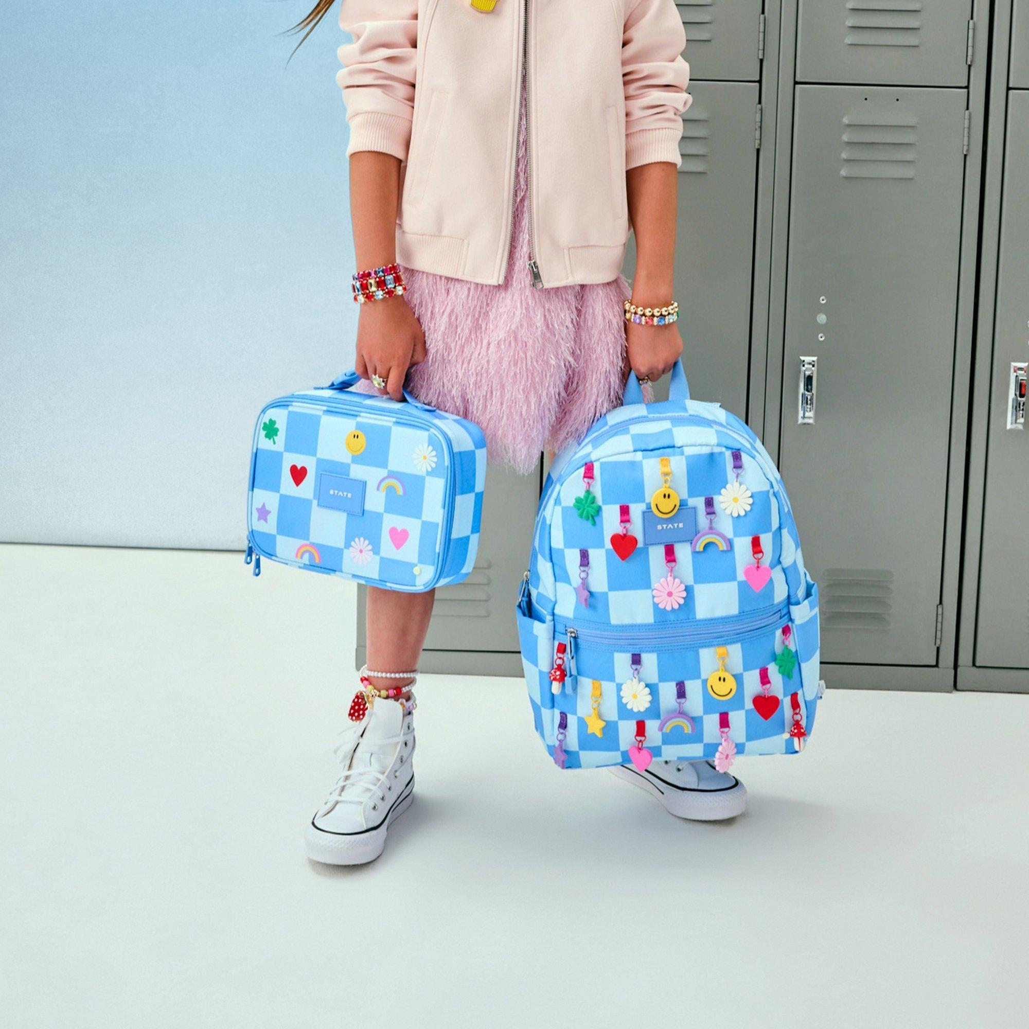 Kane Backpack | Charms Blue Check image number 4