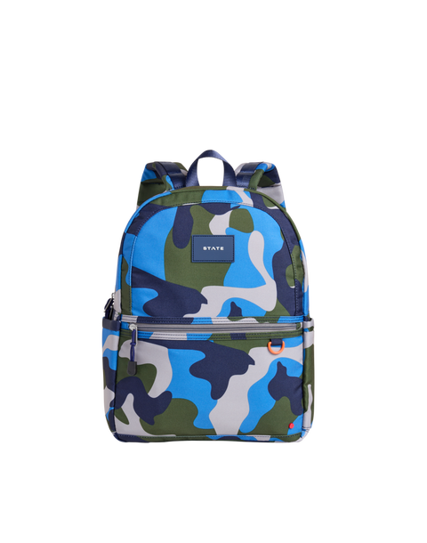 Kane Double Pocket Backpack | Travel Camo