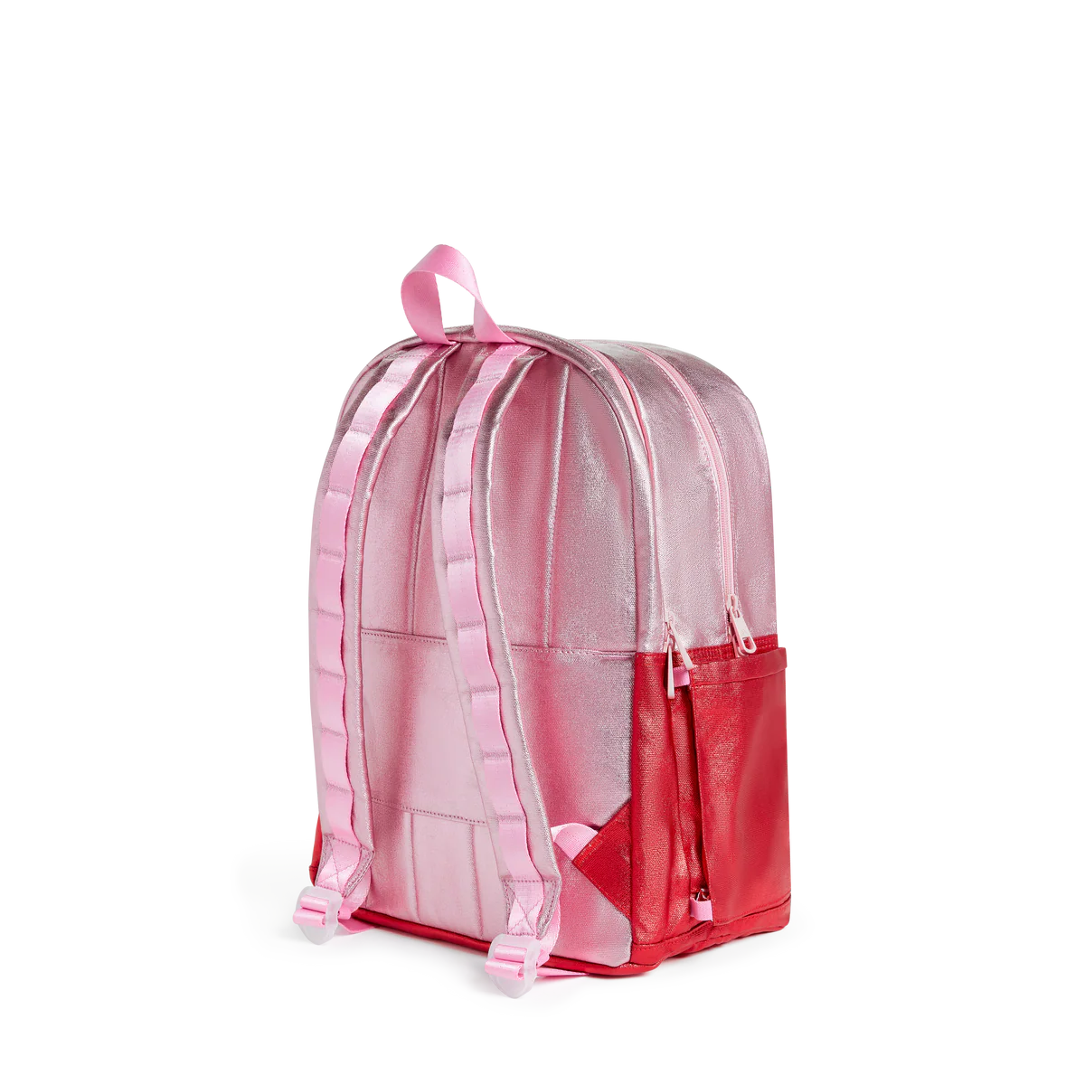 Kane Double Pocket Backpack | Pink / Red Colorblock image number 2