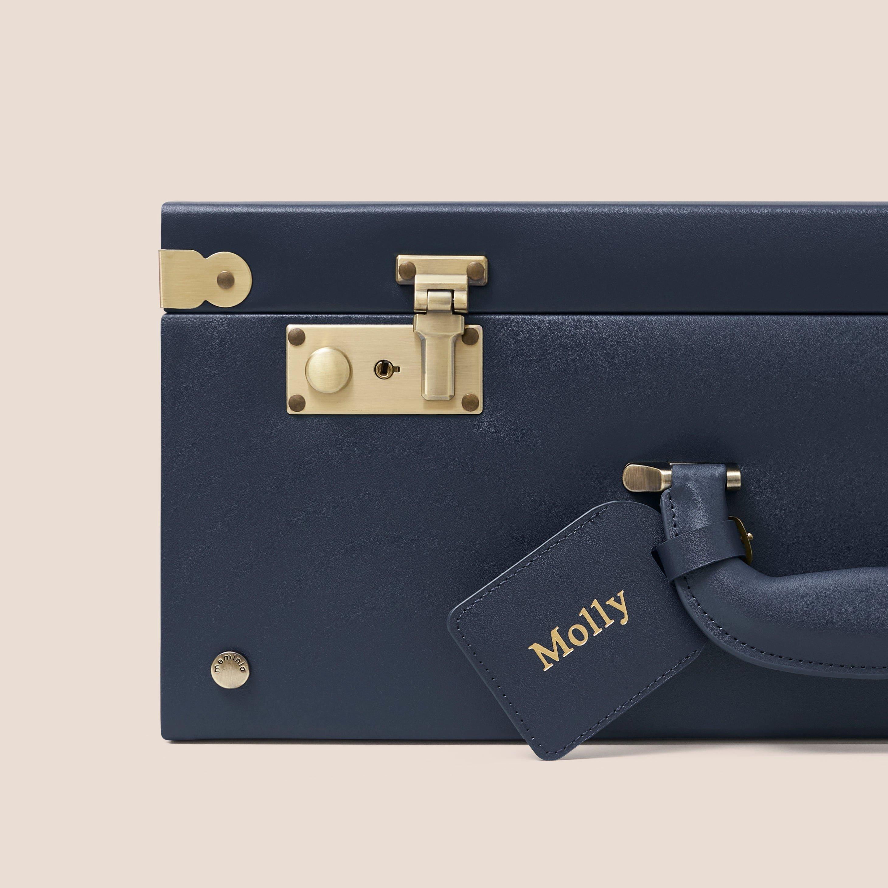 Large Memory Keepake Box in Navy image number 2