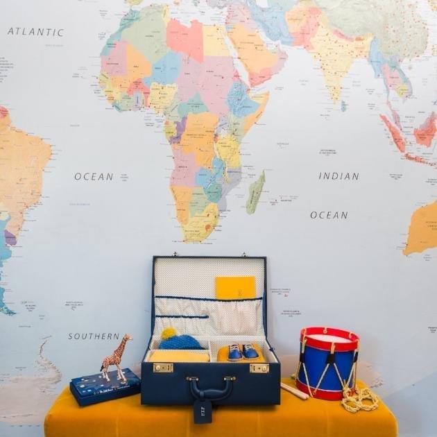 Large Memory Keepake Box in Navy image number 4
