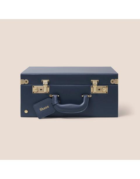 Memory Keepsake Box in Navy