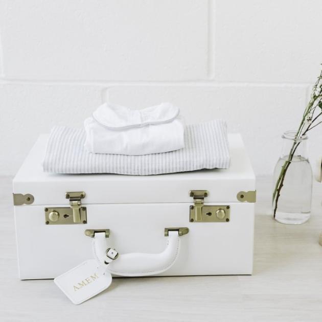 Memory Keepsake Box in Ivory White image number 4