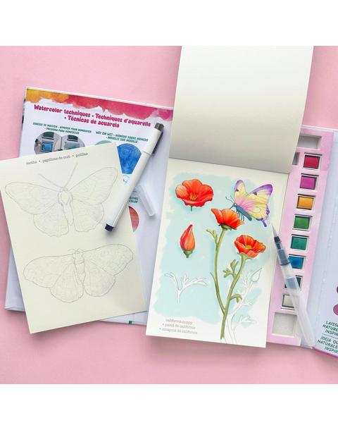 Watercolor Journal - Flora