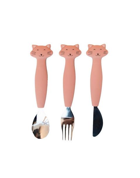 Silicone Cutlery Set 3-Pack