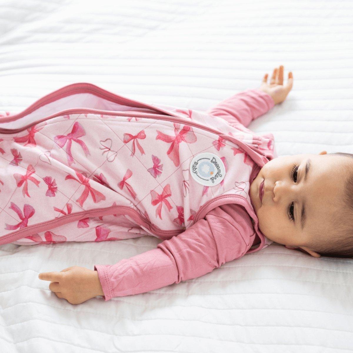 Non-Weighted Sleep Sack Bamboo - Bow