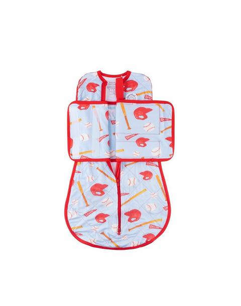 Non-Weighted Swaddle Bamboo - Baseball