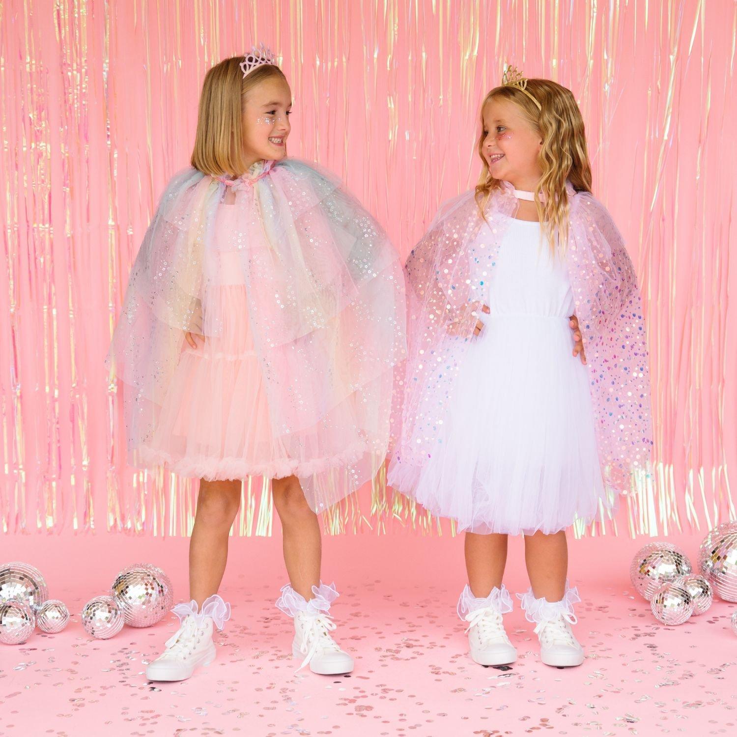 Pink Sequin Cape image number 4