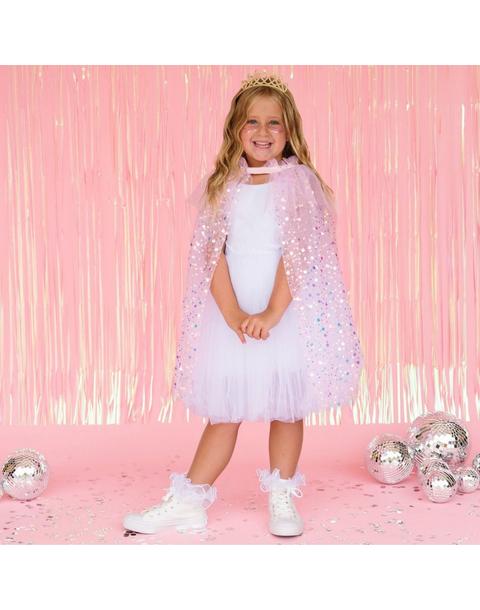 Pink Sequin Cape