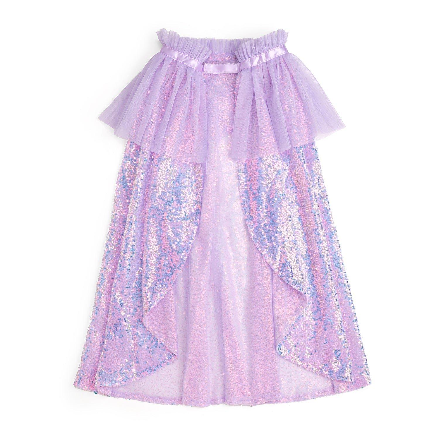 Lavender Sequin Cape image number 0
