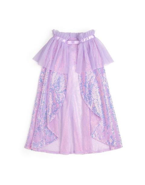 Lavender Sequin Cape