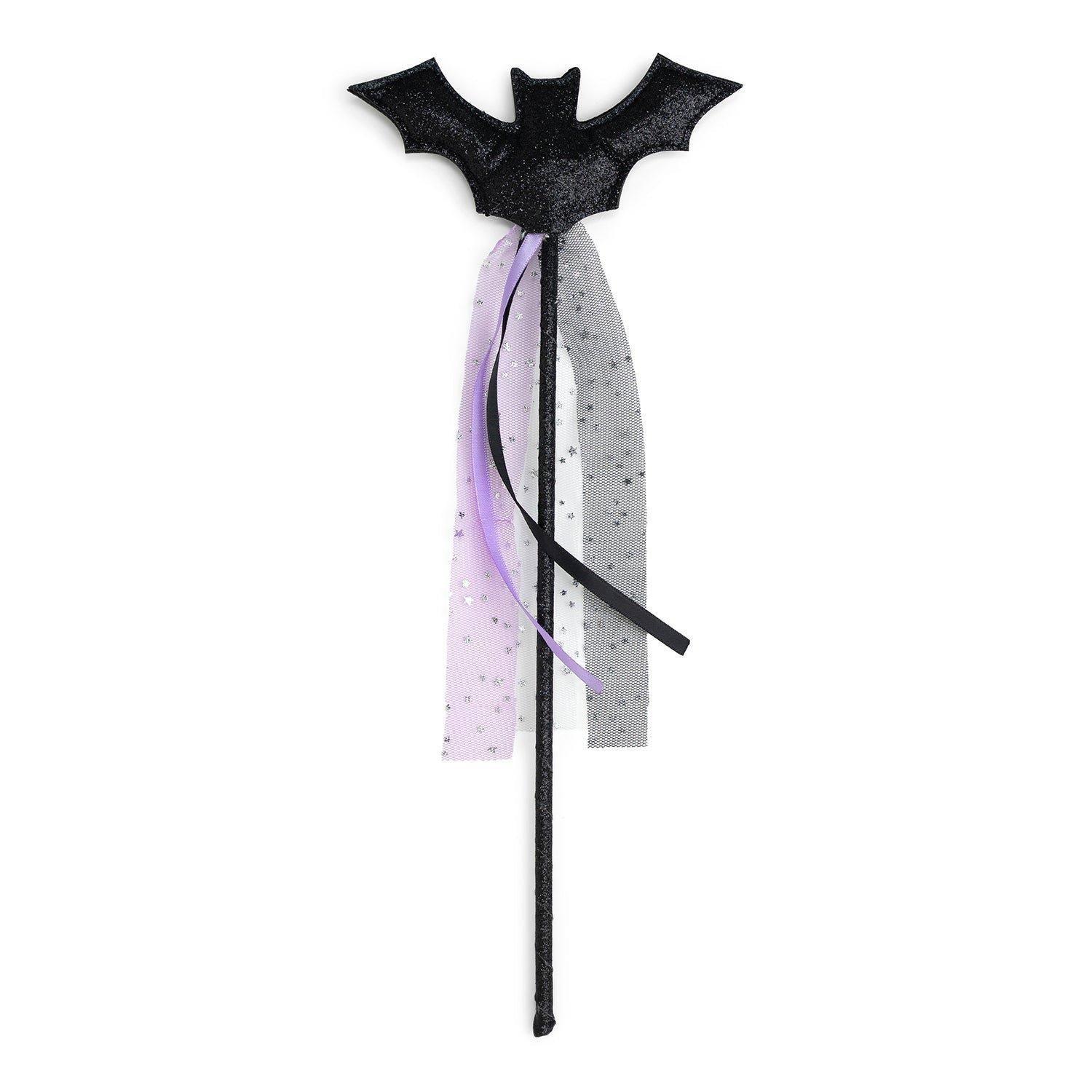 Glitter Bat Halloween Wand image number 0