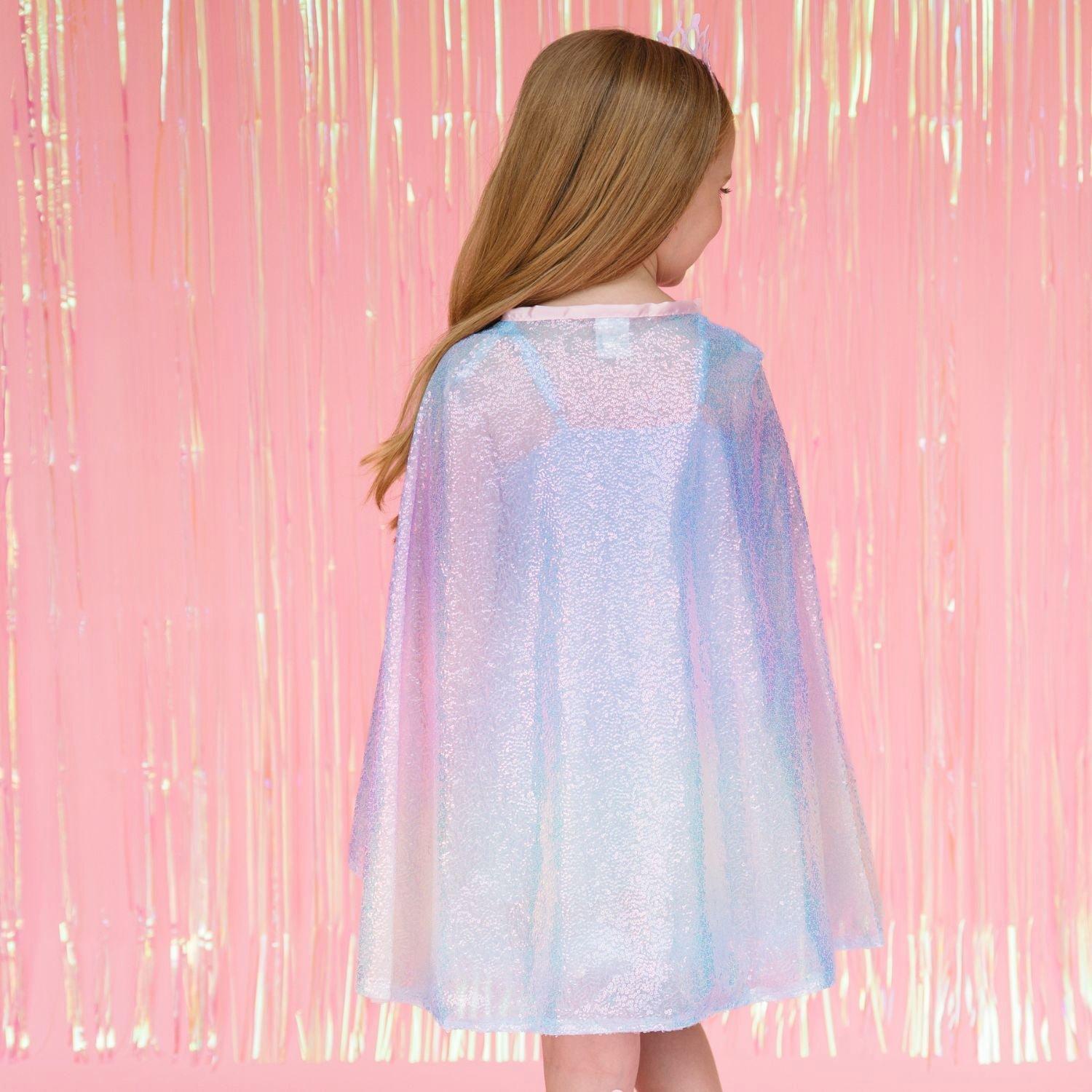 Rainbow Dream Sequin Cape image number 3