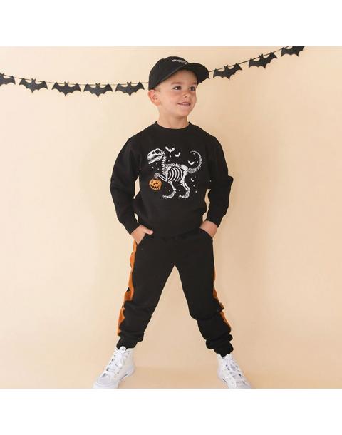 Dinosaur Skeleton Halloween Sweatshirt