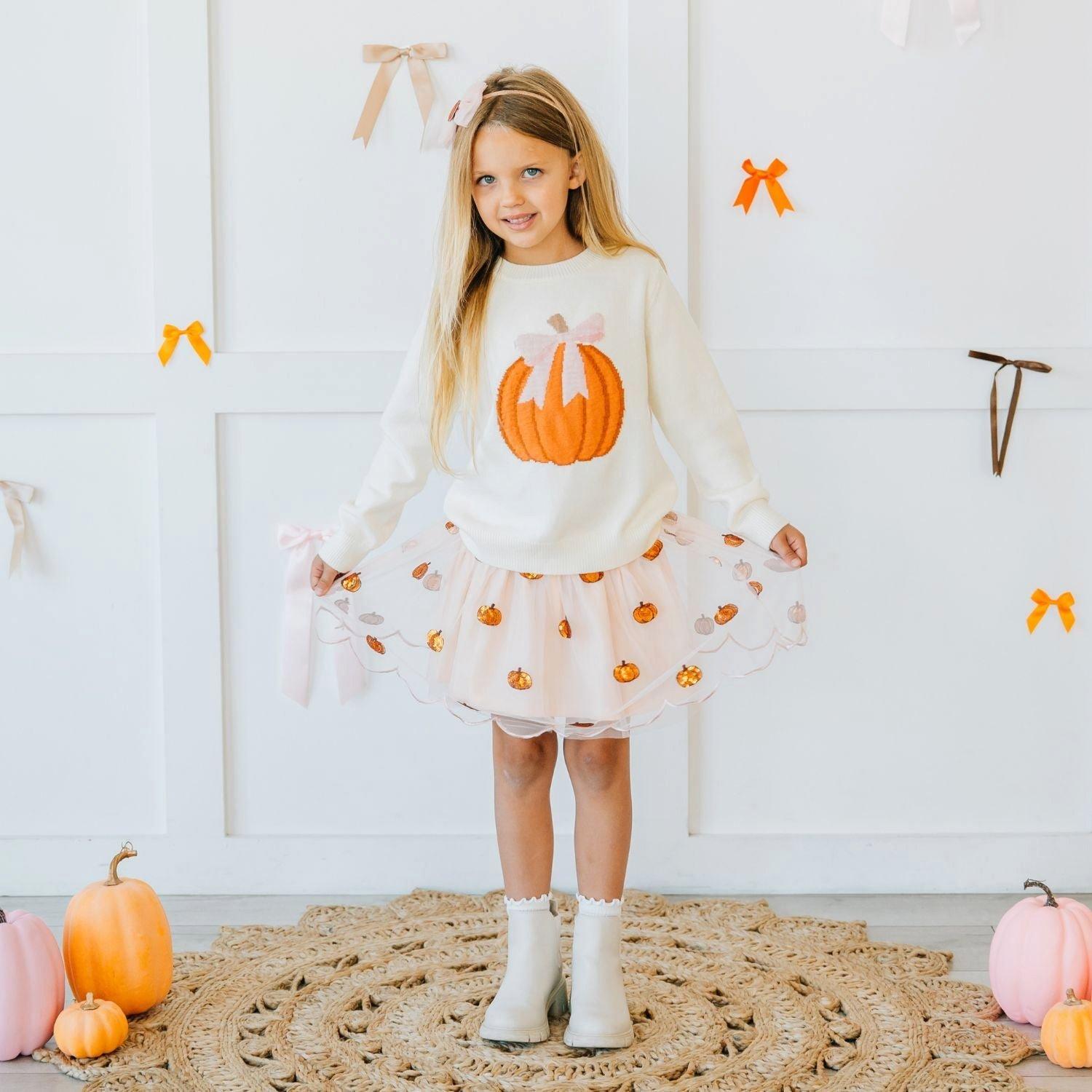 Coquette Pumpkin Sweater image number 1