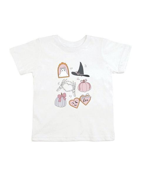 Spooky Girlie Halloween Short Sleeve T-Shirt
