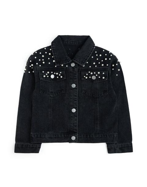Black Pearl Denim Jacket
