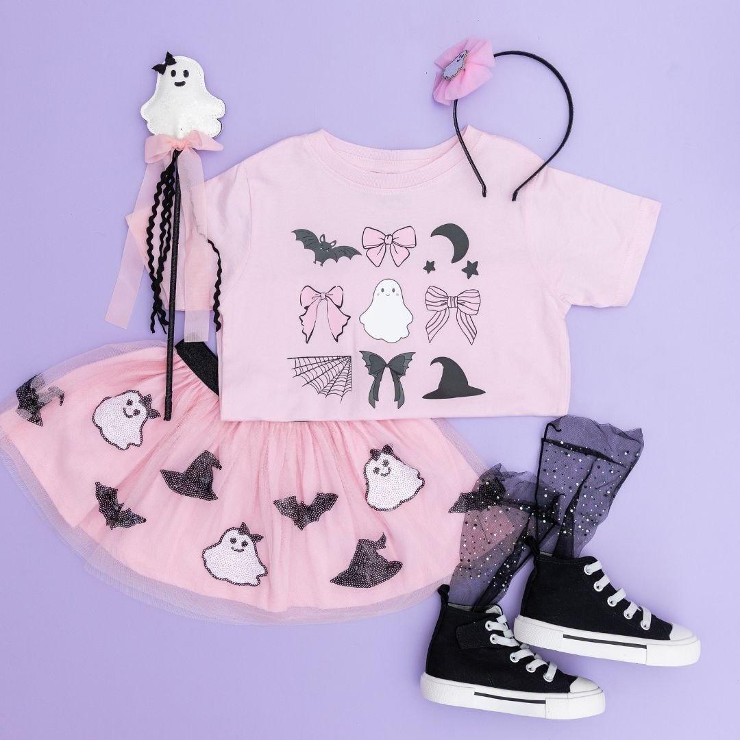 Spooky Coquette Halloween Short Sleeve T-Shirt image number 3